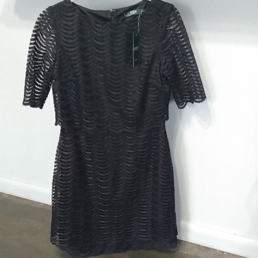 Lauren Ralph Lauren essentials black dress